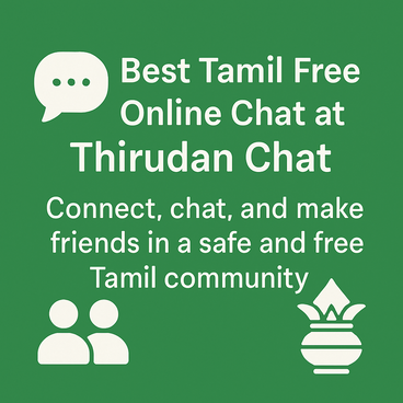 Best Tamil Free Online Chat platform banner