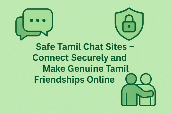 Safe Tamil Chat Sites with secure texting and Tamil friendships online